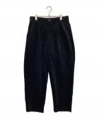 STEVEN ALANスティーブンアラン）の古着「VETEEN SUPERBAGGY TAPERED-JUST」｜ブラック
