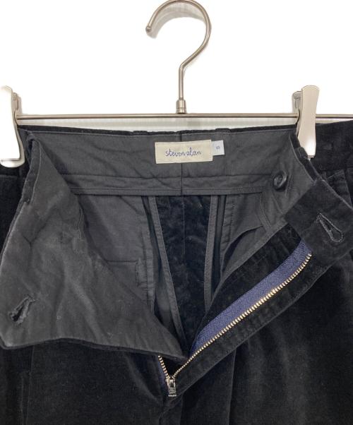 STEVEN ALAN（スティーブンアラン）STEVEN ALAN (スティーブンアラン) VETEEN SUPERBAGGY TAPERED-JUST ブラック サイズ:Sの古着・服飾アイテム