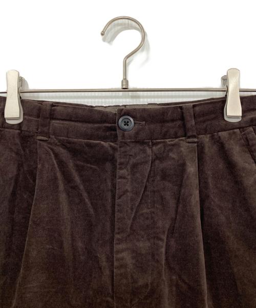 STEVEN ALAN（スティーブンアラン）STEVEN ALAN (スティーブンアラン) VETEEN SUPERBAGGY TAPERED-JUST ブラウン サイズ:Sの古着・服飾アイテム