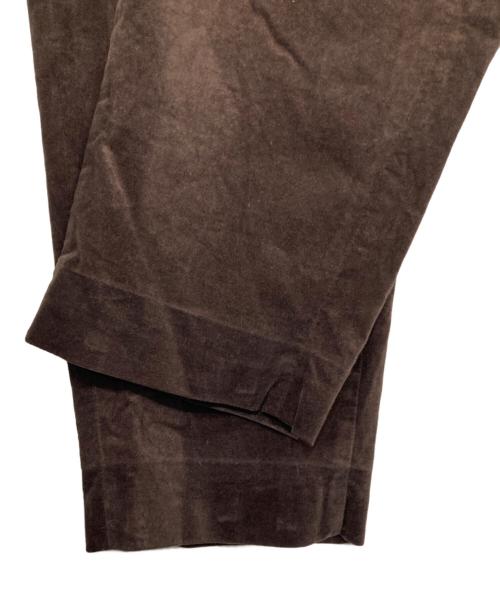 STEVEN ALAN（スティーブンアラン）STEVEN ALAN (スティーブンアラン) VETEEN SUPERBAGGY TAPERED-JUST ブラウン サイズ:Sの古着・服飾アイテム
