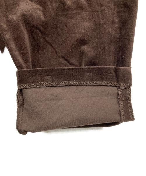 STEVEN ALAN（スティーブンアラン）STEVEN ALAN (スティーブンアラン) VETEEN SUPERBAGGY TAPERED-JUST ブラウン サイズ:Sの古着・服飾アイテム
