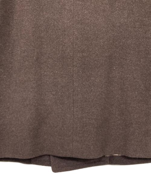 Burberry's（バーバリーズ）Burberry's (バーバリー) アンゴラ混ダブルチェスターコート ブラウン サイズ:LYの古着・服飾アイテム