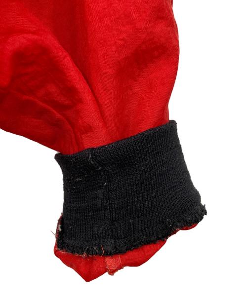 adidas（アディダス）adidas (アディダス) ナイロンプルオーバー レッド サイズ:XLの古着・服飾アイテム