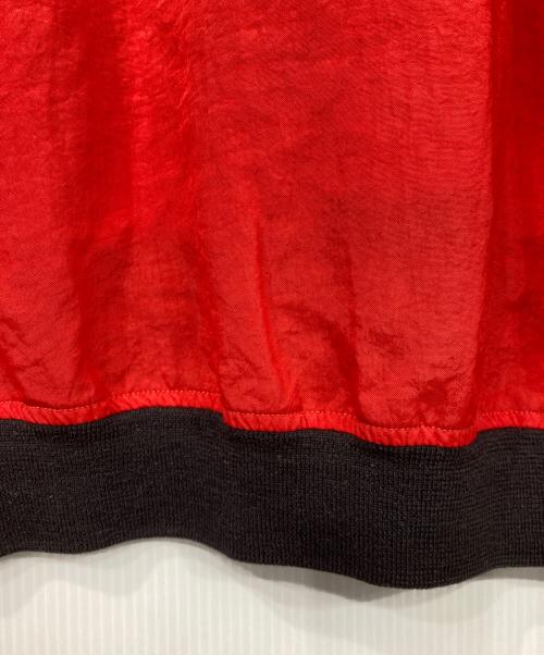 adidas（アディダス）adidas (アディダス) ナイロンプルオーバー レッド サイズ:XLの古着・服飾アイテム
