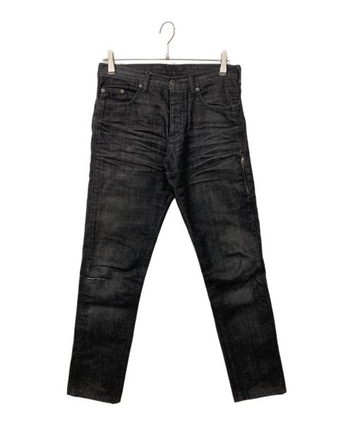 NEIL BARRETT（ニールバレット）NEIL BARRETT (ニールバレット) スキニーデニムパンツ ブラック サイズ:印字消えのため不明の古着・服飾アイテム