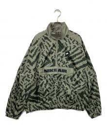 NIKE AIR（ナイキ エアー）の古着「ハーフジップジャケット」｜グリーン