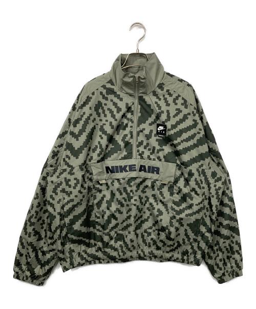NIKE AIR（ナイキ エアー）NIKE AIR (ナイキ エアー) ハーフジップジャケット グリーン サイズ:L　G　Gの古着・服飾アイテム