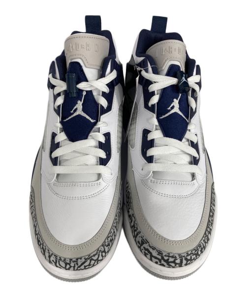 NIKE（ナイキ）NIKE (ナイキ) JORDAN SPIZIKE LOW ホワイト×ネイビー サイズ:US 11.5 未使用品の古着・服飾アイテム