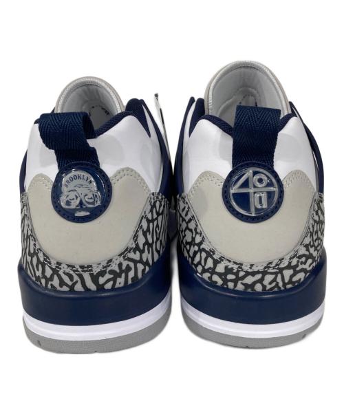 NIKE（ナイキ）NIKE (ナイキ) JORDAN SPIZIKE LOW ホワイト×ネイビー サイズ:US 11.5 未使用品の古着・服飾アイテム