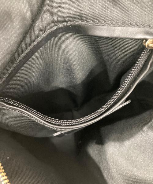 GIANNI CHIARINI（ジャンニ キアリーニ）GIANNI CHIARINI (ジャンニ キアリーニ) レオパード柄2WAYバッグ ベージュ×ブラックの古着・服飾アイテム