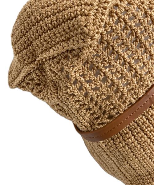 GIANNI CHIARINI（ジャンニ キアリーニ）GIANNI CHIARINI (ジャンニ キアリーニ) VICTORIAトートバッグ ブラウンの古着・服飾アイテム