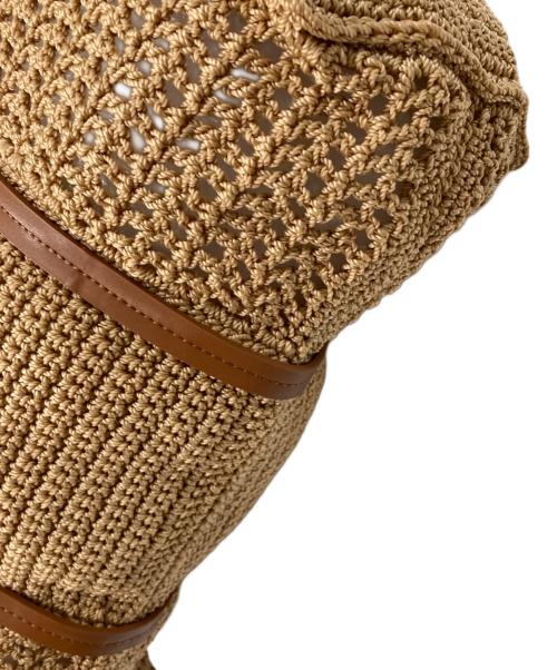GIANNI CHIARINI（ジャンニ キアリーニ）GIANNI CHIARINI (ジャンニ キアリーニ) VICTORIAトートバッグ ブラウンの古着・服飾アイテム