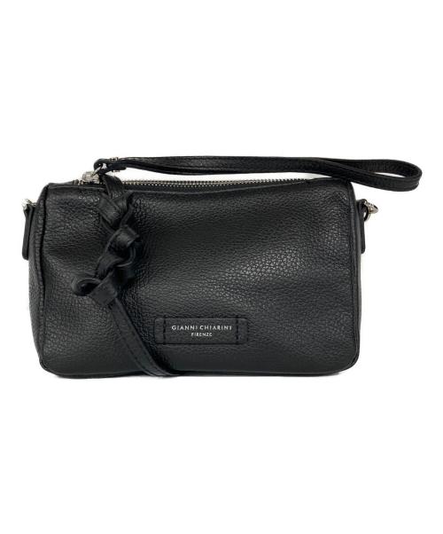 GIANNI CHIARINI（ジャンニ キアリーニ）GIANNI CHIARINI (ジャンニ キアリーニ) クロスボディーバッグ ブラックの古着・服飾アイテム