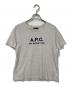 A.P.C.（アーペーセー）の古着「Tシャツ」｜ライトグレー