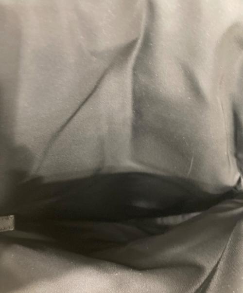 PRADA（プラダ）PRADA (プラダ) Re-Nylon×サフィアーノレザーバックパック ブラックの古着・服飾アイテム