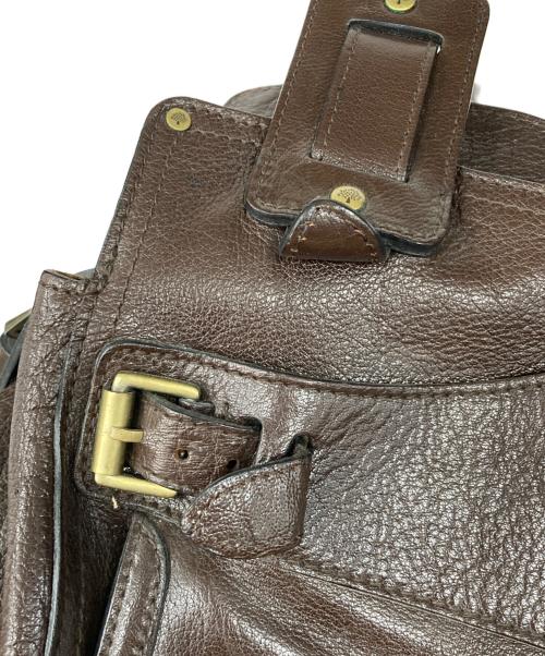 MULBERRY（マルベリー）MULBERRY (マルベリー) レザートートバッグ ブラウンの古着・服飾アイテム