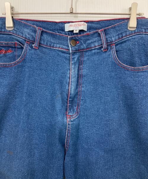 YARDSALE（ヤードセール）yardsale (ヤードセール) バックポケット刺繡デニムパンツ インディゴ サイズ:Mの古着・服飾アイテム