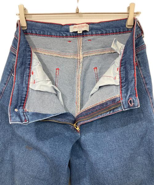 YARDSALE（ヤードセール）yardsale (ヤードセール) バックポケット刺繡デニムパンツ インディゴ サイズ:Mの古着・服飾アイテム