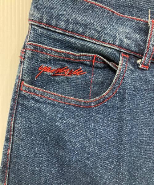 YARDSALE（ヤードセール）yardsale (ヤードセール) バックポケット刺繡デニムパンツ インディゴ サイズ:Mの古着・服飾アイテム
