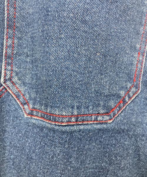 YARDSALE（ヤードセール）yardsale (ヤードセール) バックポケット刺繡デニムパンツ インディゴ サイズ:Mの古着・服飾アイテム