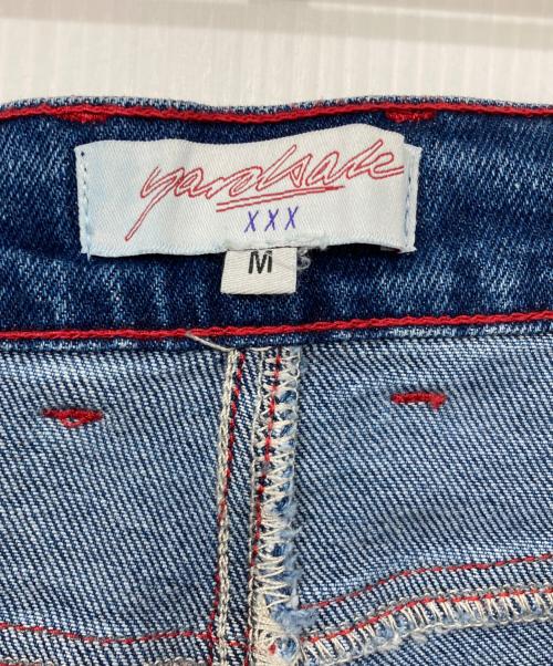 YARDSALE（ヤードセール）yardsale (ヤードセール) バックポケット刺繡デニムパンツ インディゴ サイズ:Mの古着・服飾アイテム