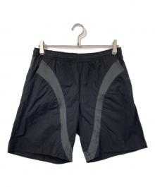 BLESSU（ブレスユー）の古着「Mesh Line Half Pants」｜ブラック