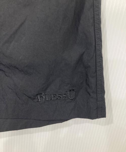 BLESSU（ブレスユー）blessu (ブレスユー) Mesh Line Half Pants ブラック サイズ:Lの古着・服飾アイテム