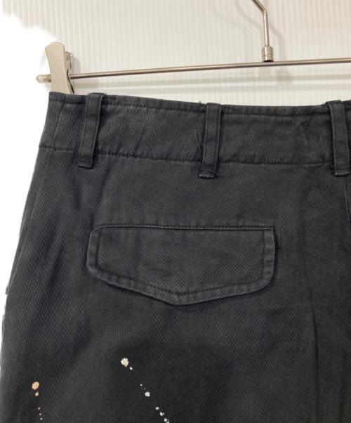 BADWAY（バッドウェイ）BADWAY (バッドウェイ) スプラッシュカーゴパンツ ブラック サイズ:Mの古着・服飾アイテム
