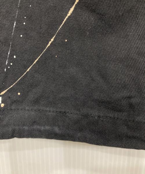 BADWAY（バッドウェイ）BADWAY (バッドウェイ) スプラッシュカーゴパンツ ブラック サイズ:Mの古着・服飾アイテム