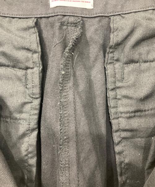 BADWAY（バッドウェイ）BADWAY (バッドウェイ) スプラッシュカーゴパンツ ブラック サイズ:Mの古着・服飾アイテム