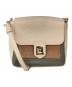 FURLA（フルラ）の古着「フラップショルダーバッグ」｜ピンク