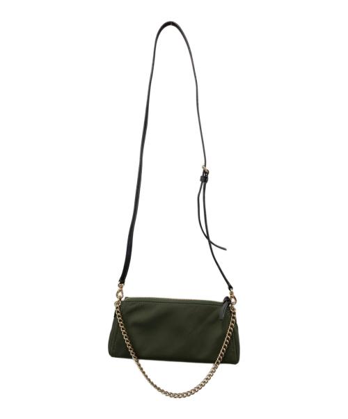 Kate Spade（ケイトスペード）Kate Spade (ケイトスペード) チェーンショルダー2wayバッグ カーキの古着・服飾アイテム