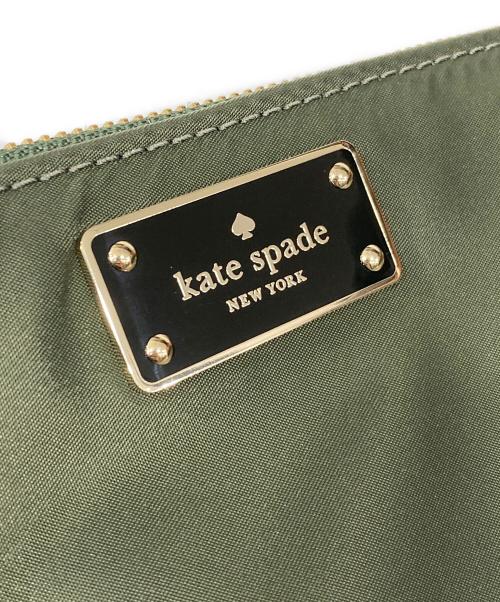 Kate Spade（ケイトスペード）Kate Spade (ケイトスペード) チェーンショルダー2wayバッグ カーキの古着・服飾アイテム