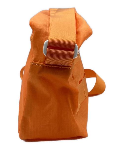 HUMAN MADE（ヒューマンメイド）HUMAN MADE (ヒューマンメイド) パッカブル ハンドバッグ オレンジの古着・服飾アイテム