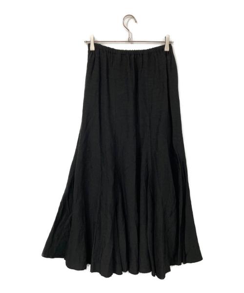 Plage（プラージュ）Plage (プラージュ) glace flare スカート ブラック サイズ:38の古着・服飾アイテム