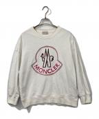 MONCLERモンクレール）の古着「SWEATSHIRT」｜ホワイト