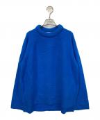 nagonstansナゴンスタンス）の古着「padding neck pullover」｜ブルー