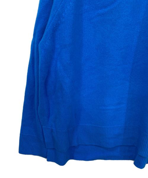 nagonstans（ナゴンスタンス）nagonstans (ナゴンスタンス) padding neck pullover ブルー サイズ:MEDIUMの古着・服飾アイテム