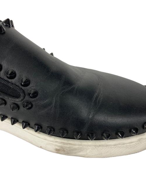 Christian Louboutin（クリスチャン・ルブタン）Christian Louboutin (クリスチャン・ルブタン) スパイクスリッポン ブラック サイズ:35 1/2の古着・服飾アイテム