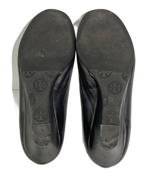 TORY BURCH（トリーバーチ）TORY BURCH (トリーバーチ) Sally Wedge パンプス ブラック サイズ:24.0の古着・服飾アイテム