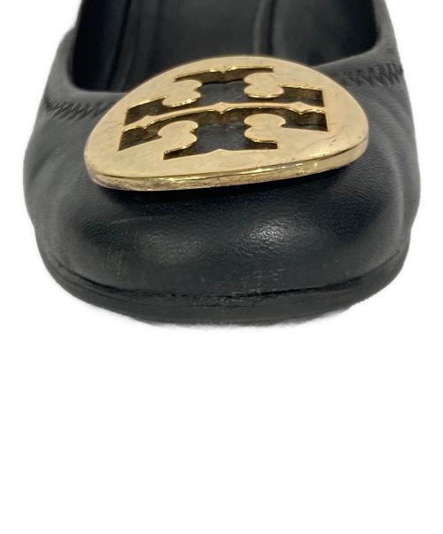 TORY BURCH（トリーバーチ）TORY BURCH (トリーバーチ) Sally Wedge パンプス ブラック サイズ:24.0の古着・服飾アイテム