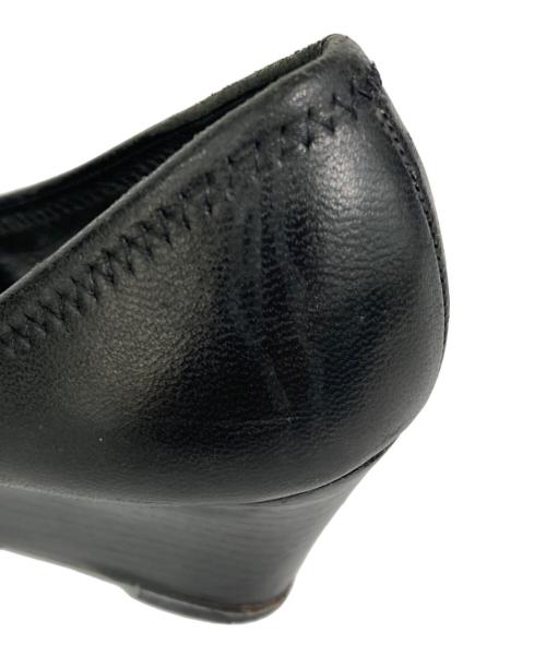 TORY BURCH（トリーバーチ）TORY BURCH (トリーバーチ) Sally Wedge パンプス ブラック サイズ:24.0の古着・服飾アイテム