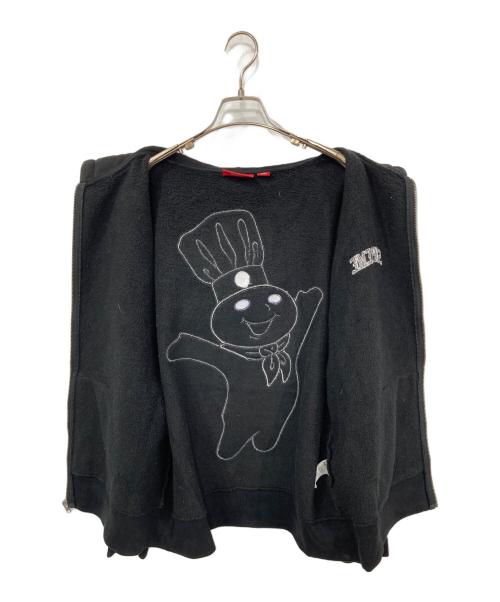 SUPREME（シュプリーム）SUPREME (シュプリーム) Pillsbury Doughboy Zip Up Hooded ブラック サイズ:MEDIUMの古着・服飾アイテム