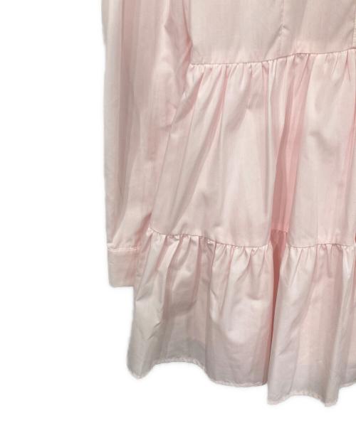 darich（ダーリッチ）Darich (ダーリッチ) ボリュームシャツミニワンピース ピンク サイズ:FREEの古着・服飾アイテム