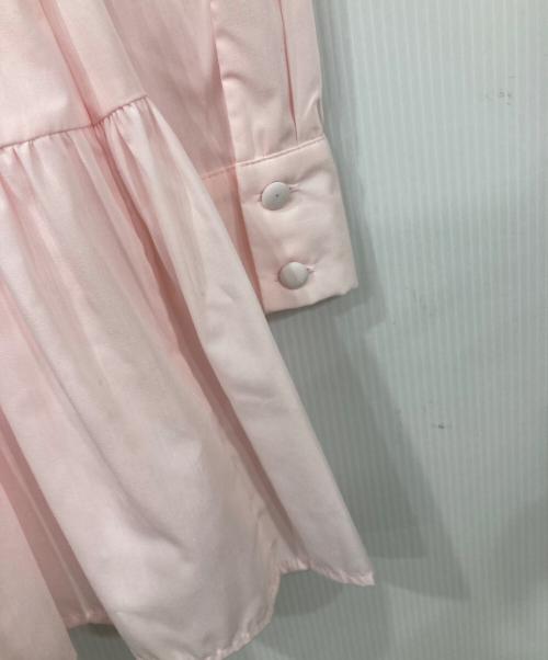 darich（ダーリッチ）Darich (ダーリッチ) ボリュームシャツミニワンピース ピンク サイズ:FREEの古着・服飾アイテム