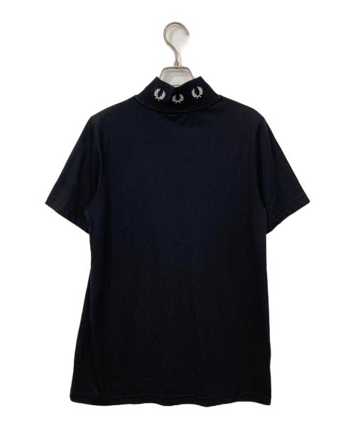FRED PERRY（フレッドペリー）FRED PERRY (フレッドペリー) ローレル刺繍Tシャツ ブラック サイズ:36の古着・服飾アイテム