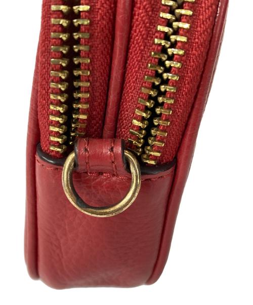 COACH（コーチ）COACH (コーチ) チェーンショルダーバッグ レッドの古着・服飾アイテム