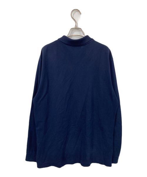 LACOSTE（ラコステ）LACOSTE (ラコステ) 長袖ポロシャツ ネイビー サイズ:US XLの古着・服飾アイテム