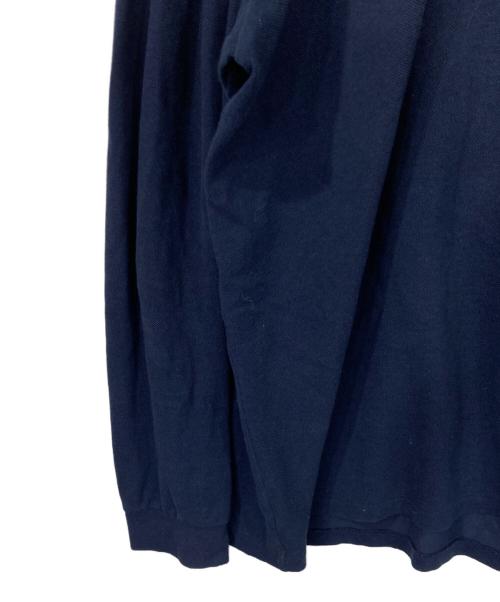 LACOSTE（ラコステ）LACOSTE (ラコステ) 長袖ポロシャツ ネイビー サイズ:US XLの古着・服飾アイテム