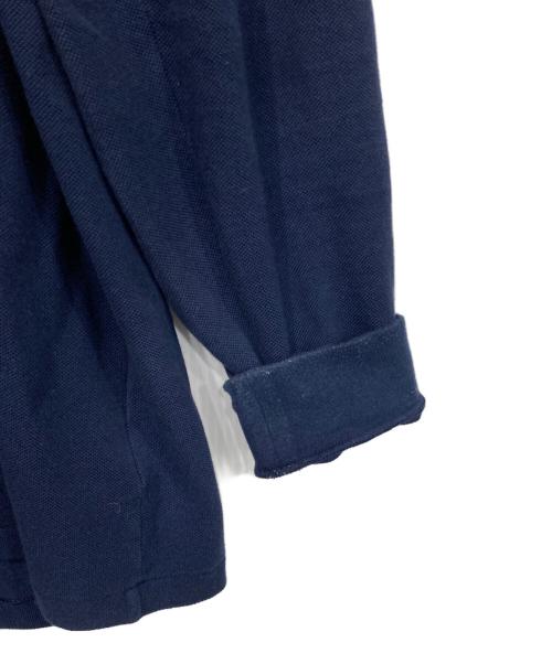 LACOSTE（ラコステ）LACOSTE (ラコステ) 長袖ポロシャツ ネイビー サイズ:US XLの古着・服飾アイテム